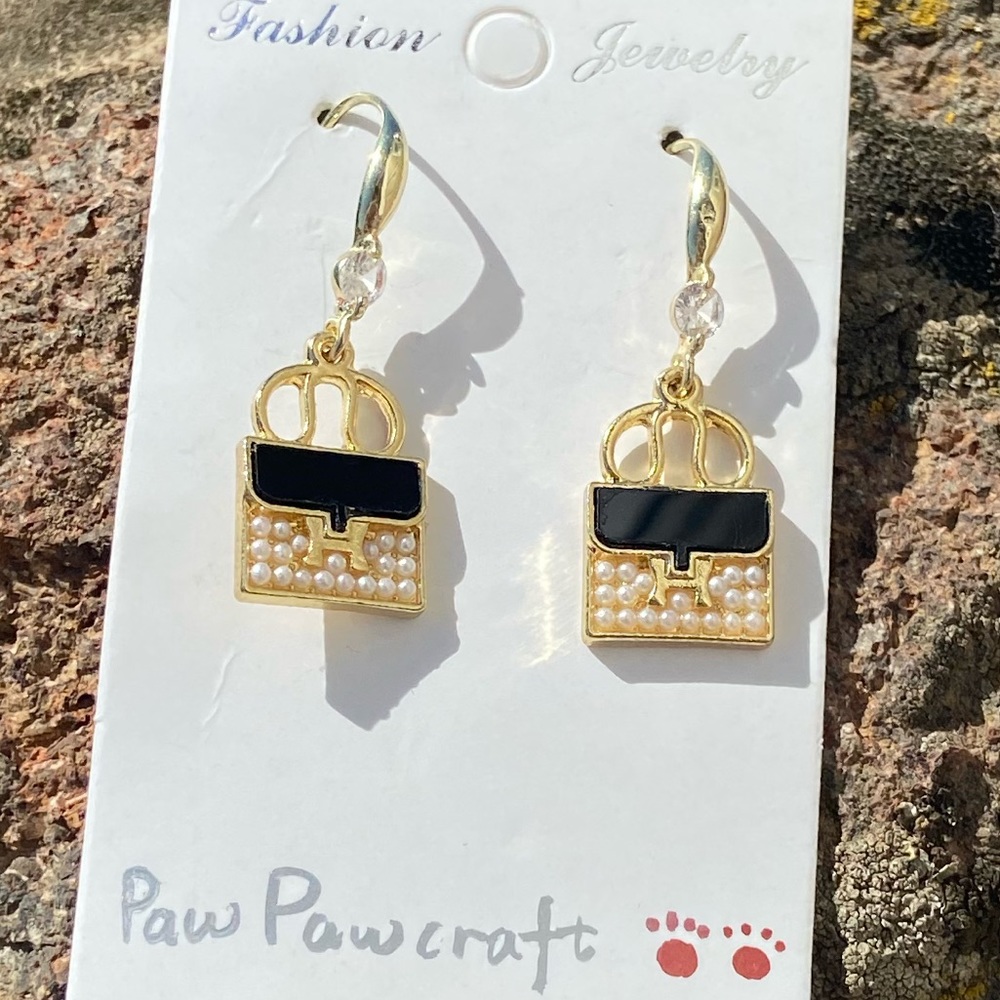 Luxury Hermès Bag Earring
